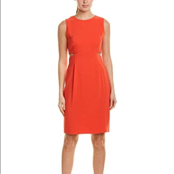 NWOT Trina Trina Turk Helena Cutout Sheath Dress 2 - Picture 4 of 11